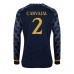 Real Madrid Daniel Carvajal #2 Replika Borta matchkläder 2023-24 Långa ärmar